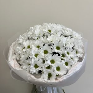 Букет из кустовых хризантем
